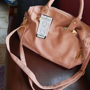 Brand new plush pink purse